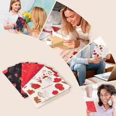 Amalee 28-pack Greeting Card Bulk with Envelopes 4.3x7.1 Inches for Business, Weddings, Baby, Bridal Showers, Graduations