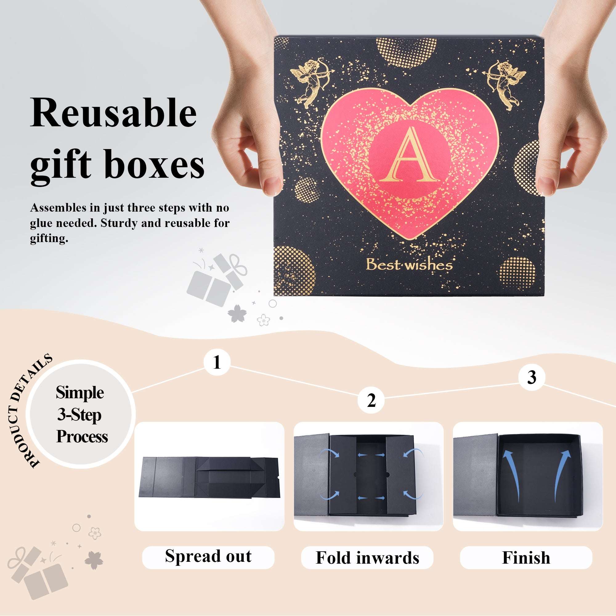 Amalee Eternal Love Gift Box | Luxury Romantic Gift Packaging