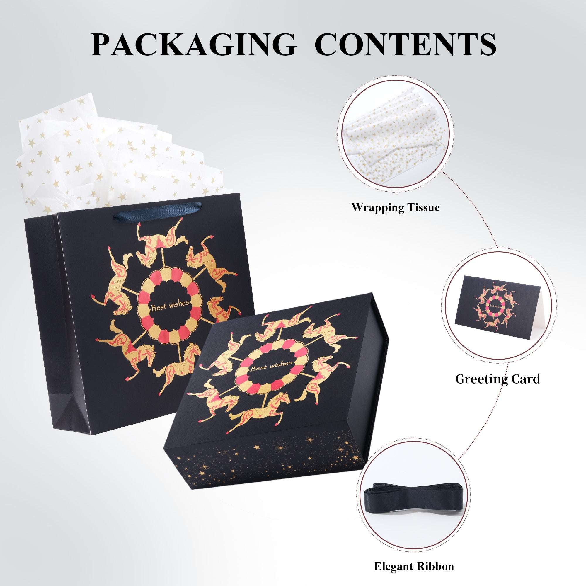 Amalee Playful Rotating Gift Box | Luxury Kids Gift Packaging
