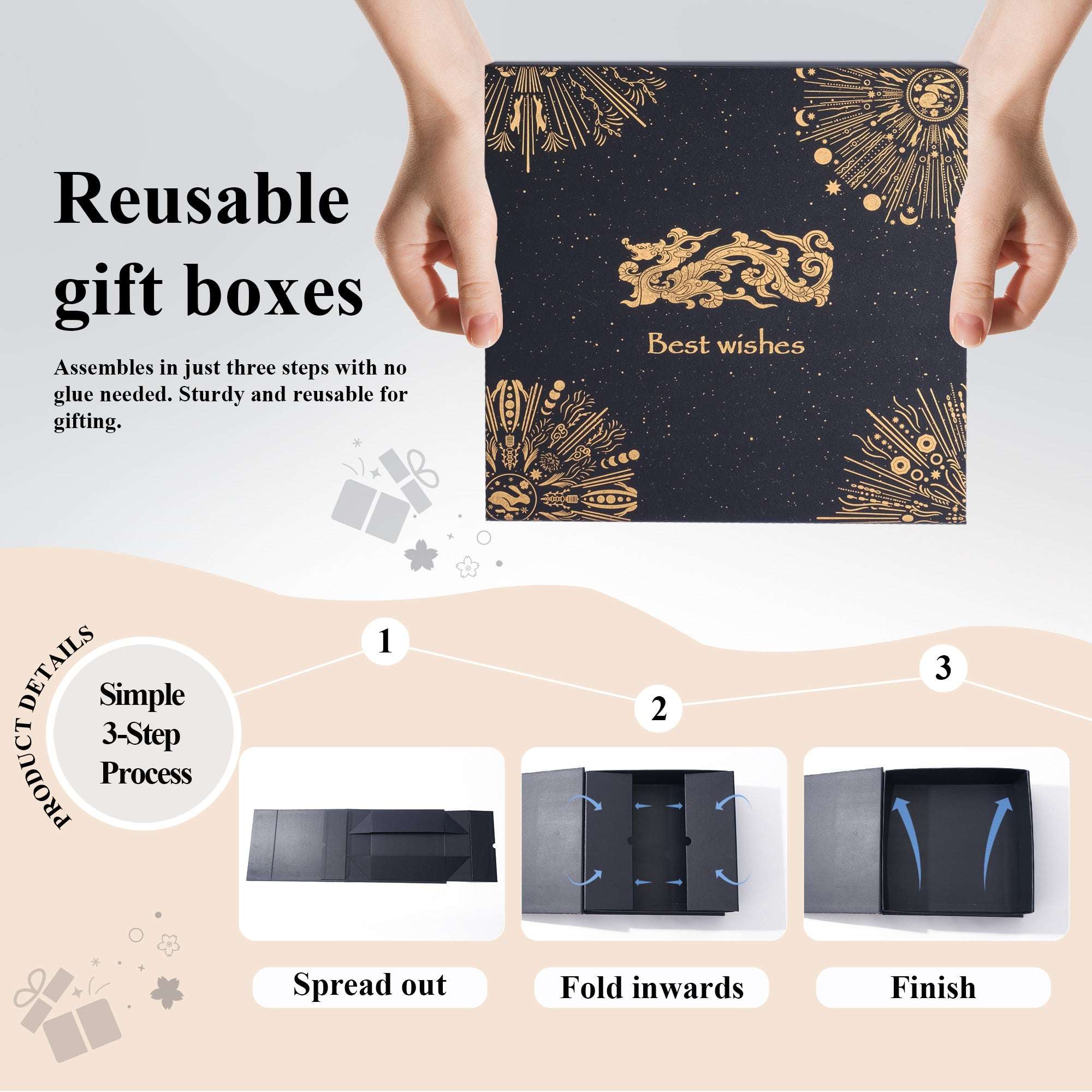 Amalee Career Success Gift Box | Luxury Business Promotion Packaging