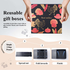 Amalee Thanksgiving Gift Box | Luxury Family Gathering Packaging