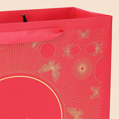 Amalee Large Red Gift Bag | Luxury Durable Gift Packaging