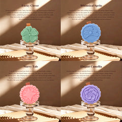 AMALEE 8 Pack Scented Candles, Aromatherapy Jar Candle with Wooden Wick, Long-Lasting, Ideal Gift for Women Men