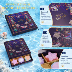 Amalee Bath Bombs for Kids with Surprise Toys Inside, 8 Pack