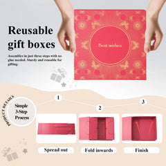 Amalee Magnetic Gift Box | Luxury Cardboard Christmas Packaging