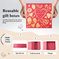 Amalee Heartfelt Gift Box | Luxury Packaging for Daily & Festival Gifting