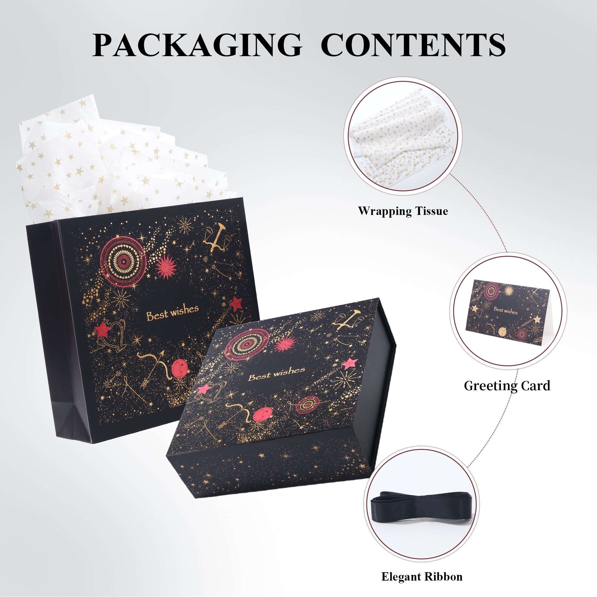Amalee Romantic Constellation Gift Box | Luxury Zodiac Gift Packaging