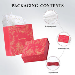 Amalee Fu Die Pian Pian Luxury Gift Box | Premium Wedding Gift Packaging