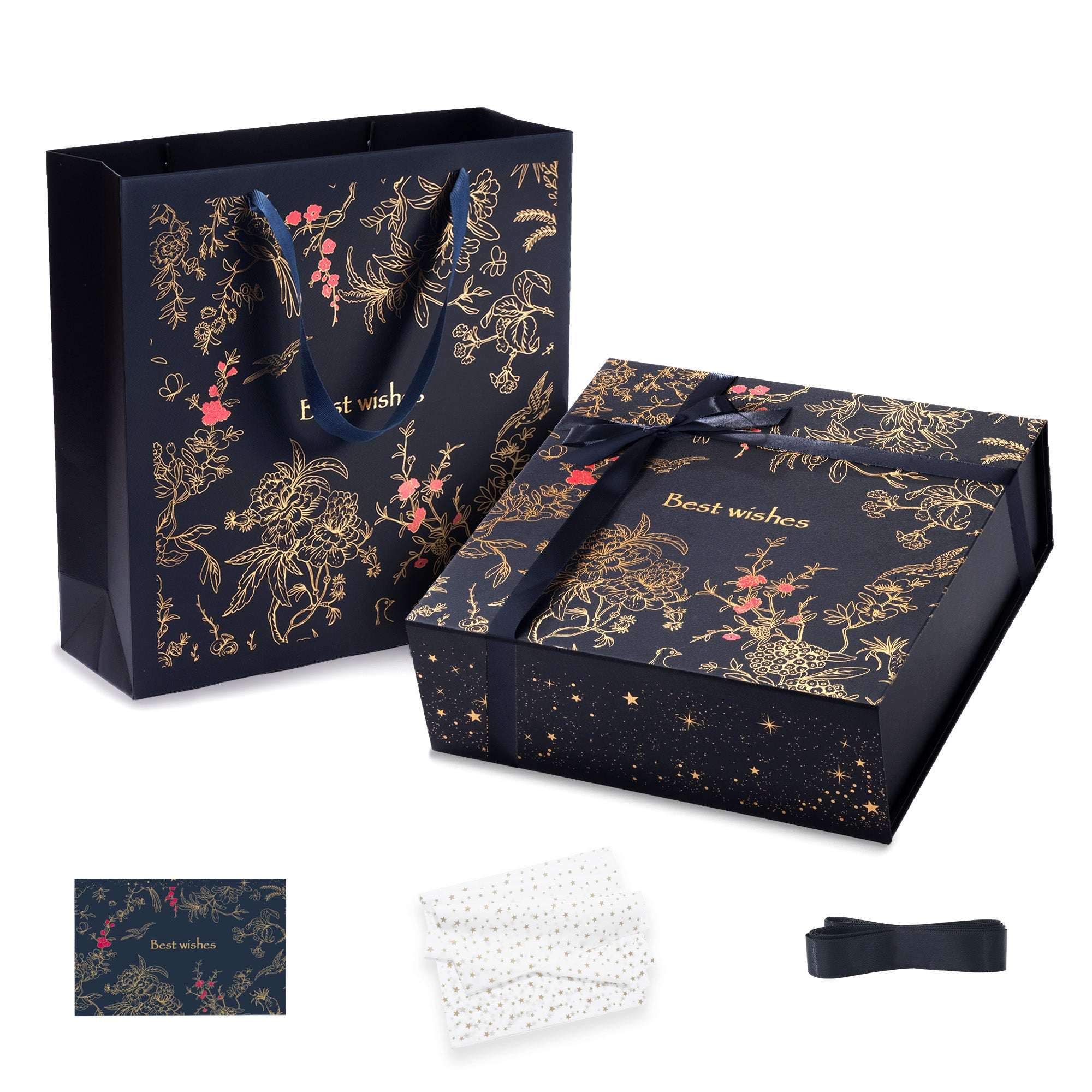 Amalee Blue Magnetic Gift Box | Luxury Cardboard Gift Packaging