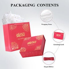 Amalee Sturdy Large Gift Box | Luxury Magnetic Lid Gift Packaging