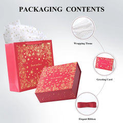 Amalee Floral Blessing Gift Box | Elegant Packaging for All Gifting Occasions