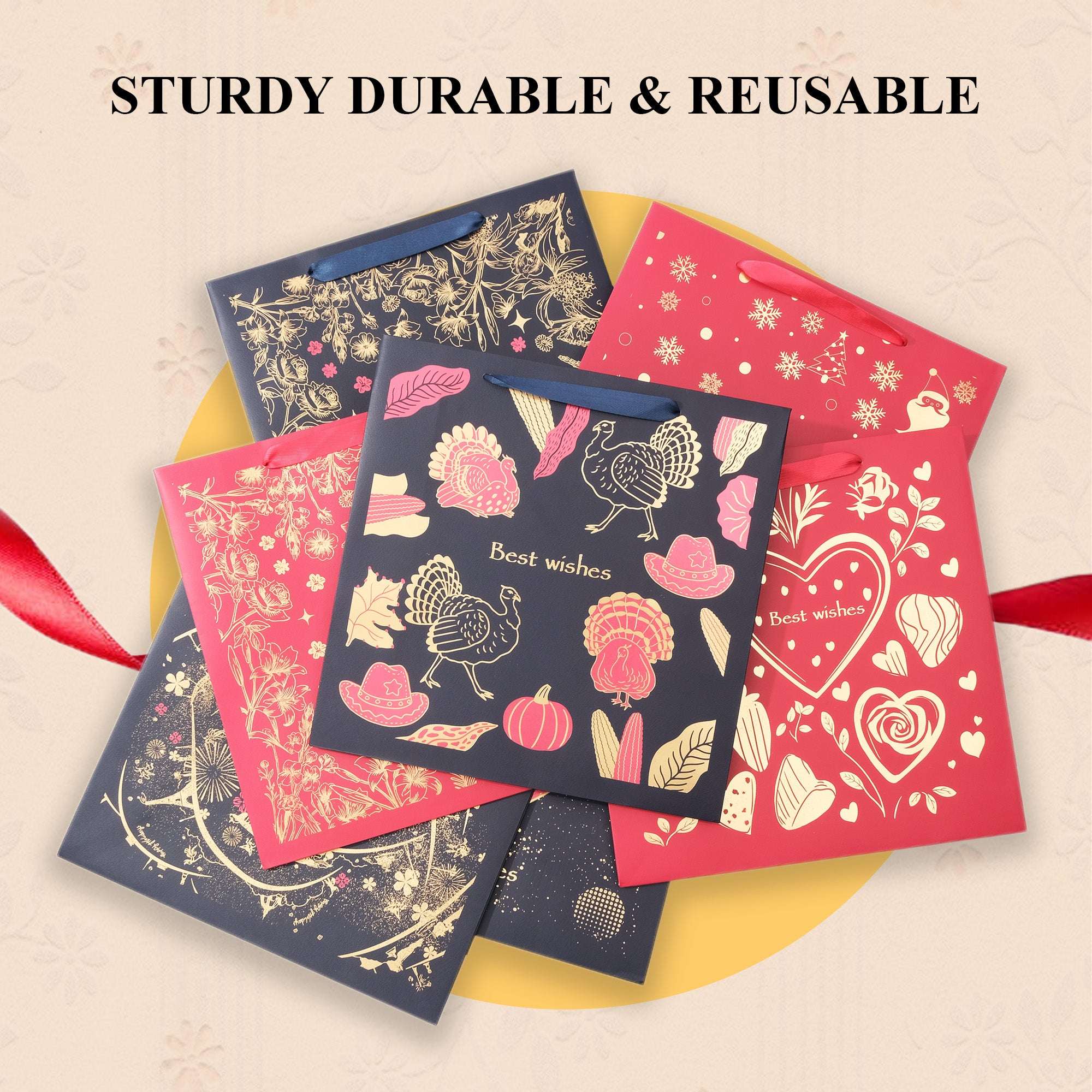 Amalee Thanksgiving Gathering Gift Bag | Luxury Daily Gifting Packaging